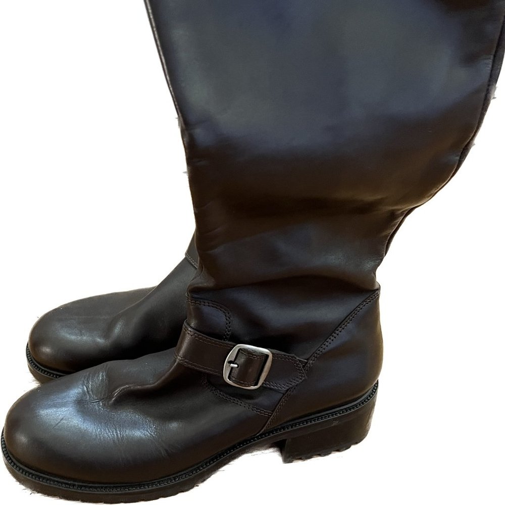 J. Crew Tall Moto Boot Full Zip